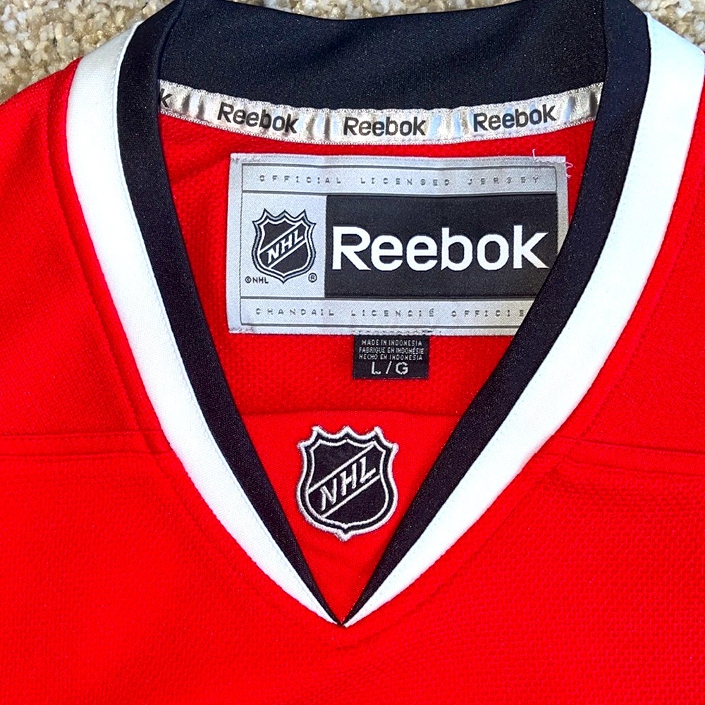Chicago Blackhawks Artemi Panarin # Reebok Premier Hockey Jersey - Picture 3 of 5